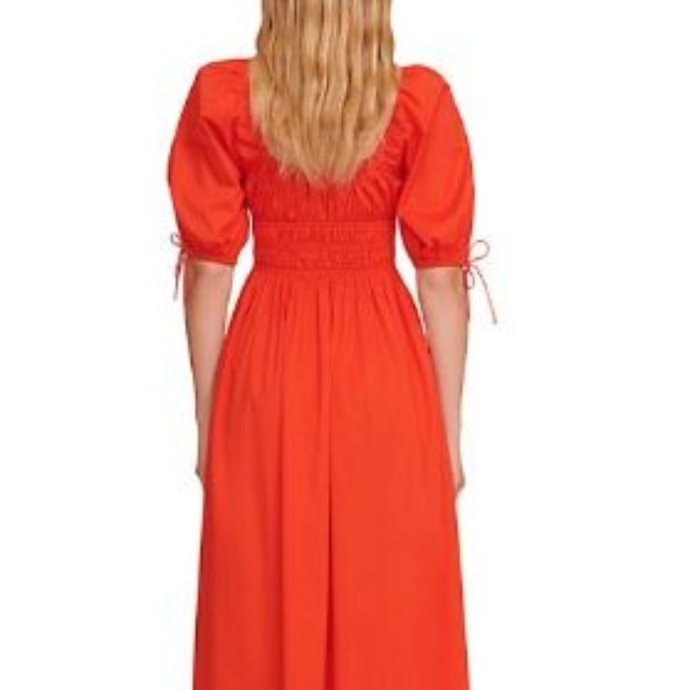 NWT STAUD Maxi Faye Dress - Red - Picture 4 of 4